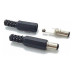 FICHA PLUG HUECO 5,5X2,5X9,5mm C/COLITA