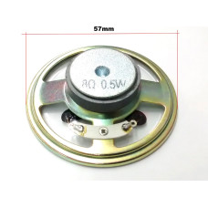 PARLANTE MYLAR 57mm 0,5W 8 ohms