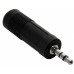 ADAPTADOR PLUG 3,5mm ST A JACK 6,5 ST PLASTICO