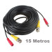 CABLE BNC/BNC 15M C/ALIMENTACION LUXELL