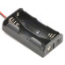 PORTAPILA PLASTICO X2 AA CUNA C/CABLE