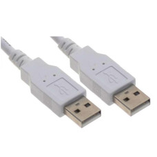 CABLE USB MACHO-MACHO Tipo A 1,8 Metros 2.0