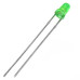 LED 3MM VERDE DIFUSO X5