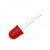 LED 10MM ROJO DIFUSO 15MCD