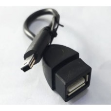 ADAPTADOR USB A HEMBRA / MINI USB 5P 20CM