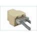 ADAPTADOR RJ45 HEMBRA / 2 RJ45 HEMBRA PLASTICO