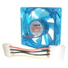 TURBINA 12V 80X80X25 2CABLES/MOLEX AZUL