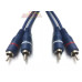 CABLE 2RCA a 2RCA ENMALLADO ARWEN 90 CM