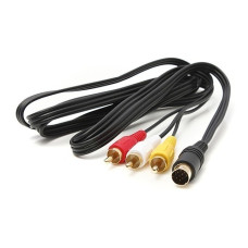 CABLE MINIDIN 10 A 3 RCA MACHO 2 METROS DIRECTV PREPAGO