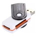 LECTOR TARJETAS ALL IN ONE C/TAPA  32 en 1 USB 2,0