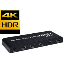 DISTRIBUIDOR HDMI 1/4 OUT SPLITTER +FUENTE