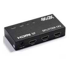 DISTRIBUIDOR HDMI 1/2 OUT SPLITTER +FUENTE