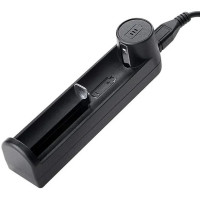 CARGADOR de PILA 18350, 18650, 26650, 21700 X1 CABLE USB