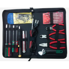 KIT HERRAMIENTAS CON ALEM/CAUTIN/PINZA/ALICATE/DESTORNILLADORES HY8805