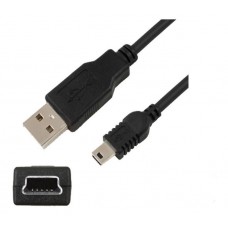 CABLE USB / MINIUSB 5PIN 1,2 METROS