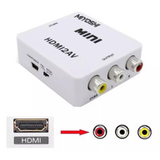 ADAPTADOR HDMI A 3 RCA  (AUDIO Y VIDEO)