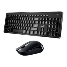 TECLADO PC USB + MOUESE INALAMBRICO GENIUS KM-8200 BLACK