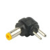 FICHA PLUG HUECO 4X1,7MM INTERCAMBIABLE 90 GRADOS