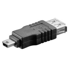 ADAPTADOR USB A HEMBRA / MINI USB 5P