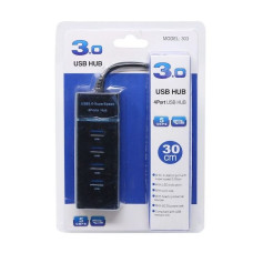 HUB USB 1 A 4 3.0 5GBPS 30CM