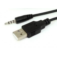 CABLE USB A Plug 3,5 4 Contactos 2 Metros P/iPod