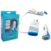 KIT CARGADOR INOVA CAR-1002 220V/12V NO IPHONE 2,1A